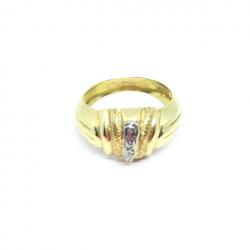 Anel em ouro amarelo 18k - 2ANO0024