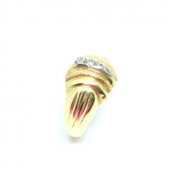 Anel em ouro amarelo 18k - 2ANO0024