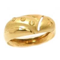 Anis em ouro amarelo 18k - Jia trabalhada - 2ANO0467