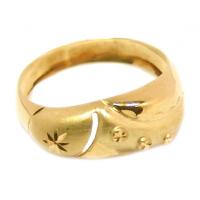 Anis em ouro amarelo 18k - Jia trabalhada - 2ANO0467