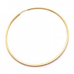 Africana em ouro 18k feminina - Redonda - 2BRO0023
