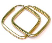 Africana em ouro 18k - quadrada (Produto Esgotado)