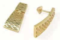 Brinco em ouro 18k feminino - vazado - 2BRO0291 Brinco em ouro 18k feminino - vazado - 2BRO0291