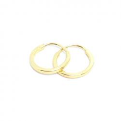 Argola africana em ouro amarelo 18k - 2BRO0475