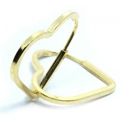 Argola Africana em ouro amarelo 18k feminina