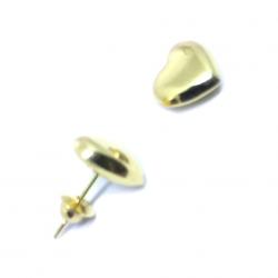 Brinco em ouro 18k feminino - Corao - 2BRO1070