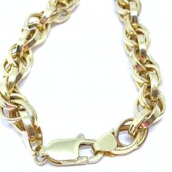 Corrente de ouro amarelo 18k - Singapura - Feminina - 45 cm - 2CLO0009 Corrente de ouro amarelo 18k - Singapura - Feminina - 45 cm - 2CLO0009