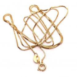 Corrente de ouro amarelo 18k - Veneziana - 60 cm -2CLO0027