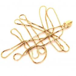 Corrente de ouro amarelo 18k - Veneziana - 60 cm -2CLO0027