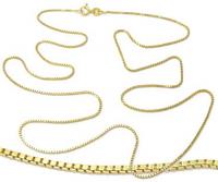 Corrente de ouro amarelo 18k - Veneziana - Masculina - 60 cm - 2CLO0029