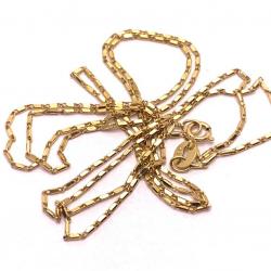 Corrente de ouro amarelo 18k - Masculina - 60 cm - 2clo0041