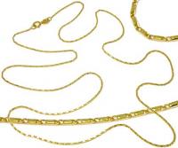 Corrente de ouro amarelo 18k - Masculina - 60 cm - 2clo0041