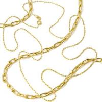 Corrente de ouro amarelo 18k - Elos - 60 cm - 2CLO0153