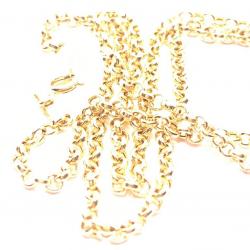 Corrente ouro amarelo 18k - Elos portugueses - 45 cm - 2CLO0246