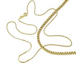 Corrente de ouro amarelo 18k - Veneziana - Feminina - 45 cm - 2CLO0421