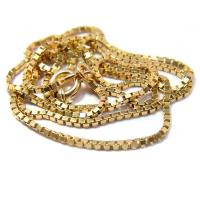 Corrente de ouro amarelo 18k - Veneziana - Feminina - 45 cm - 2CLO0126