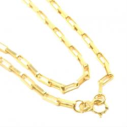 Cordo de ouro 18k - Veneziana aberta - Masculino - 60 cm - 2CLO0500