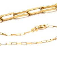 Colar em ouro 18k - Veneziana aberta - Masculino - 60 cm - 2CLO0602