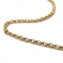 Colar de ouro amarelo 18k elos portugueses - 45 cm Colar de ouro amarelo 18k elos portugueses - 45 cm