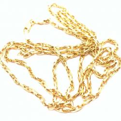 Colar em ouro 18k - Singapura larga - Masculino - 70 cm - 2CLO0604