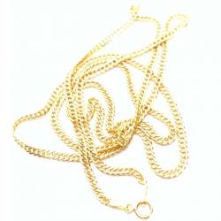 Colar em ouro 18k - Groumette fechada - Masculino - 70 cm - 2CLO0605