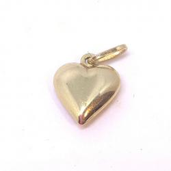 Corao em ouro amarelo 18k - Oco - 2CRO0004
