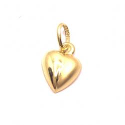 Coração em ouro amarelo 18k - 2CRO0017 Coração em ouro amarelo 18k - 2CRO0017