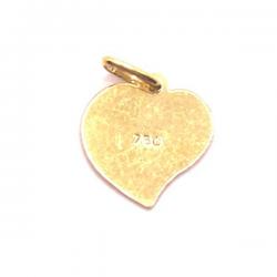 Pingente corao em ouro amarelo 18k - 2CRO0020