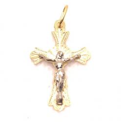Cruz de ouro amarelo 18k - 2CZO0041 Cruz de ouro amarelo 18k - 2CZO0041