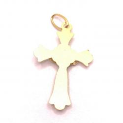 Cruz de ouro amarelo 18k - 2CZO0041