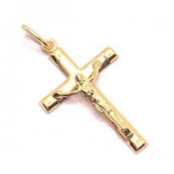 Crucifixo em ouro amarelo 18k - 2CZO0050