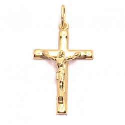 Crucifixo em ouro amarelo 18k - 2CZO0050