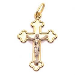 Cruz de ouro amarelo 18k - 2CZO0052