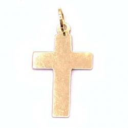 Crucifixo em ouro 18k  - Chapa - 2CZO0056