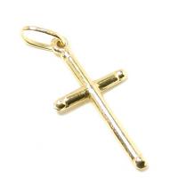 Cruz de ouro amarelo 18k