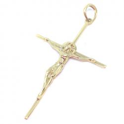 Crucifixo em ouro amarelo 18k - 2CZO00107