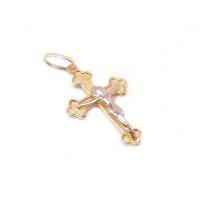 Crucifixo em ouro amarelo 18k - Imagem de Cristo Crucifixo em ouro amarelo 18k - Imagem de Cristo