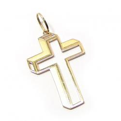 Crucifixos de ouro 18k - Vazado - 2CZ00264