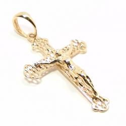 Crucifixo em ouro 18k  - Filigrana c/ imagem - 2CZO0282