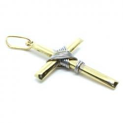 Crucifixo em ouro amarelo 18k - 2CZO0293