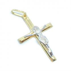 Crucifixo em ouro amarelo 18k - Imagem - 2CZO0309