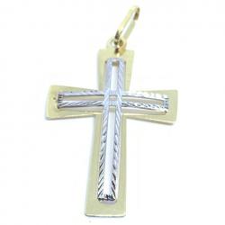 Crucifixos de ouro 18k - Vazado - 2CZO0327