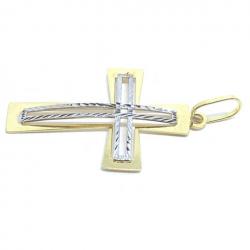 Crucifixos de ouro 18k - Vazado - 2CZO0327