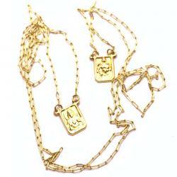 Escapulrio em ouro amarelo 18k - 2GRO0023