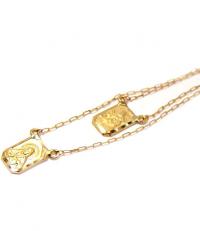 Escapulário em ouro amarelo 18k