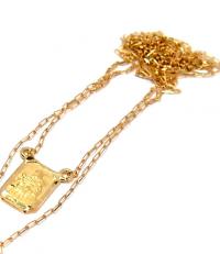 Escapulário em ouro amarelo 18k