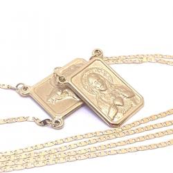 Escapulrio em ouro branco 18k - 2GRO0196