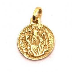 Medalha de São Bento em ouro amarelo 18k - 2MEO0065 Medalha de São Bento em ouro amarelo 18k - 2MEO0065