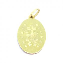 Medalha de Nossa Senhora das Graas em ouro 18k - 2MEO0074