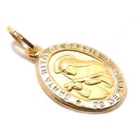 Medalha de Sta Rita de Cassia em ouro 18k - 2MEO0258